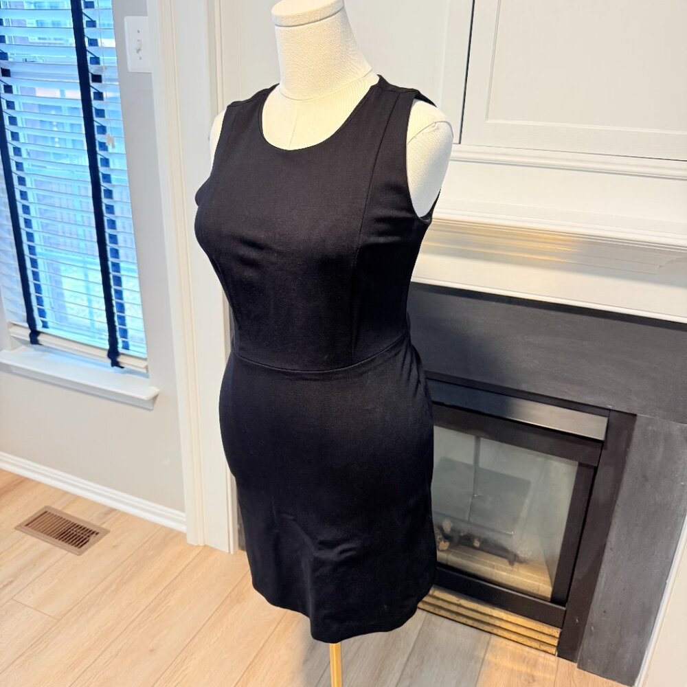 🖤 Black Sleeveless Sheath Dress | LOFT | Size 2